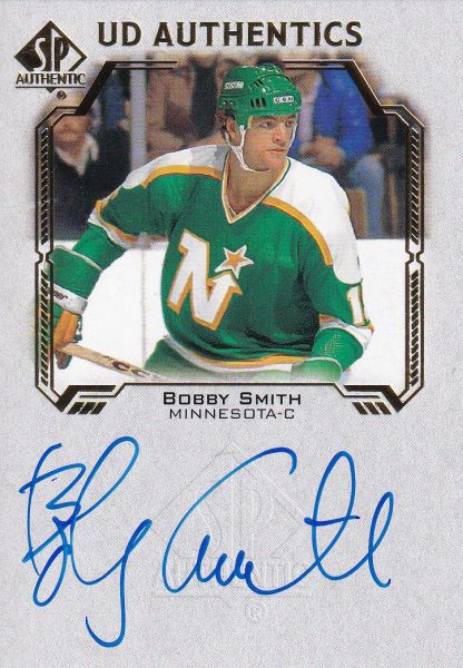 AUTO karta BOBBY SMITH 21-22 SP Authentic UD Authentics číslo UDA-BY